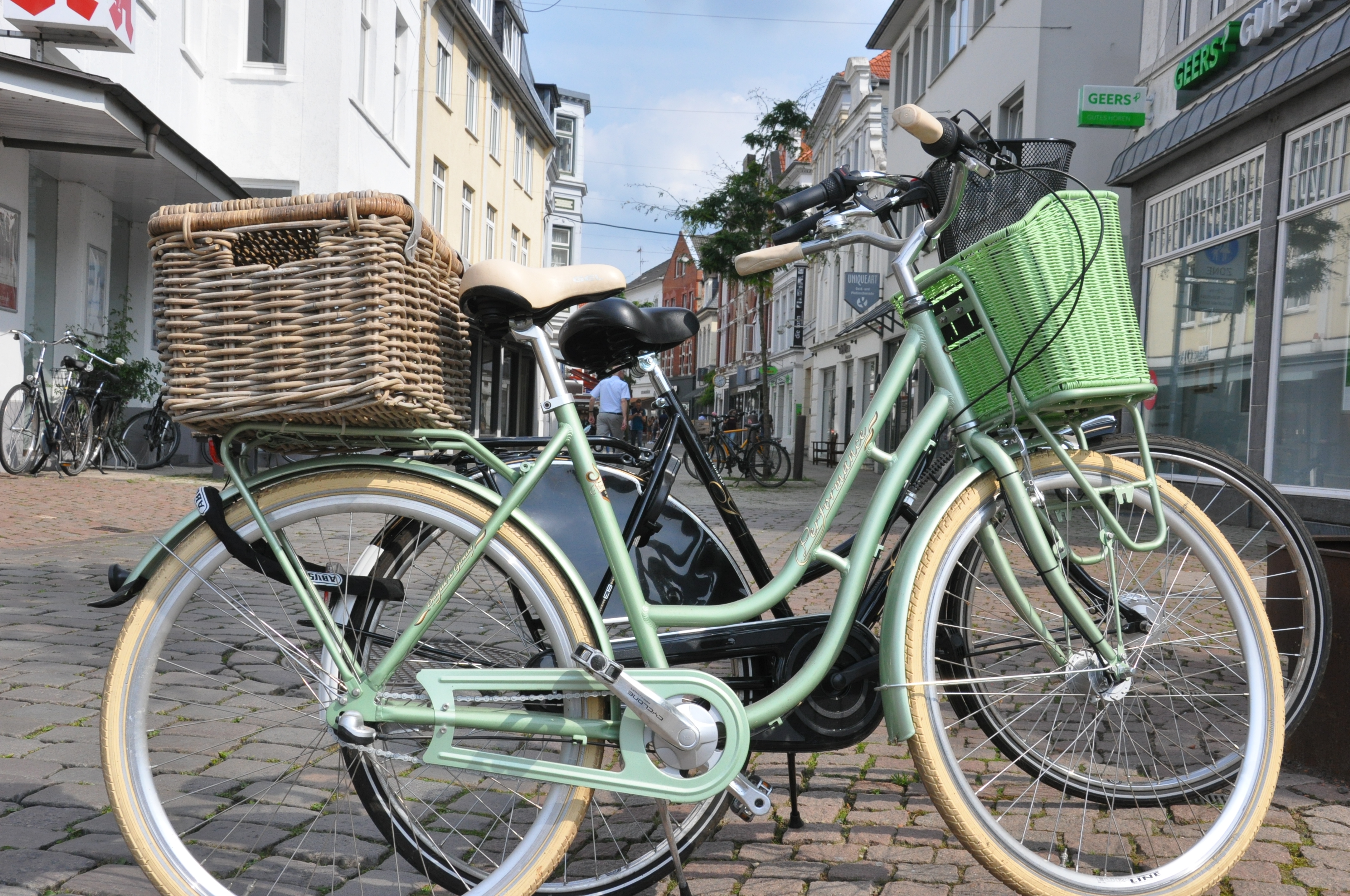 Fahrrad Fußgängerzone Oldenburg