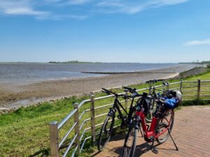Fahrradtour an der Nordsee