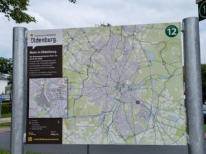 Knotenpunktsystem Schautafel von Knotenpunkt 12